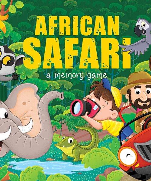 african safari memory game