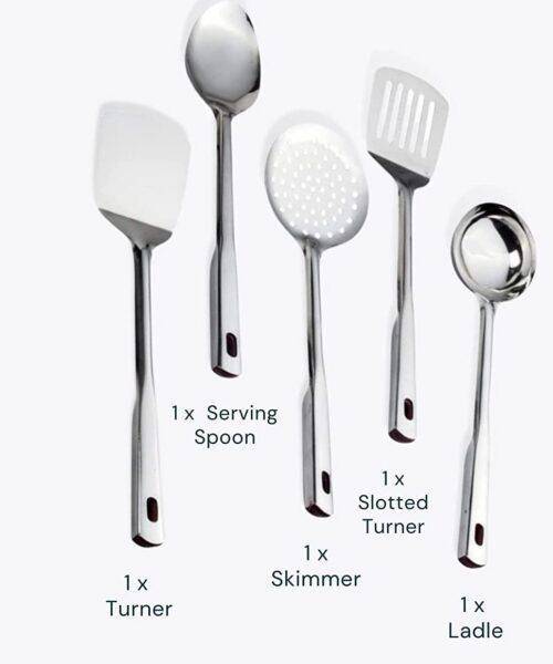 Stainless Steel Kitchen Tools Extra Wide Asian Cooking Turner Utensils Set  - China Stainless Steel Cooking Turner and Kitchen Utensils Set price